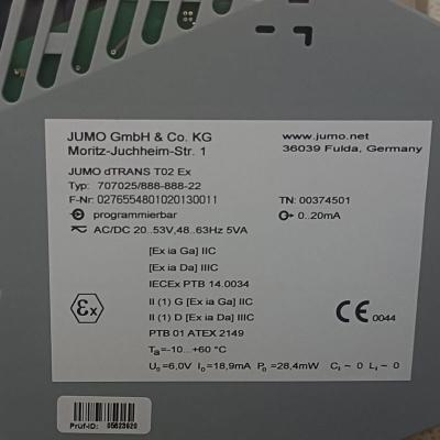 JUMO久茂 溫控器TN 00374501，全新原裝正品現(xiàn)貨優(yōu)勢供應(yīng)